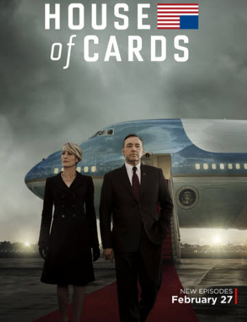 مسلسل House of Cards  الموسم الثالث ( 2015 ) كامل مترجم برابط واحد لينك مباشر