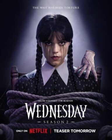 مسلسل Wednesday الموسم الثانى ( 2025 ) كامل مترجم برابط واحد لينك مباشر